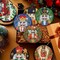 DIY Christmas Soldier Art Coasters with Holder - 8 Pcs Diamond Art Kits for Adults Beginners